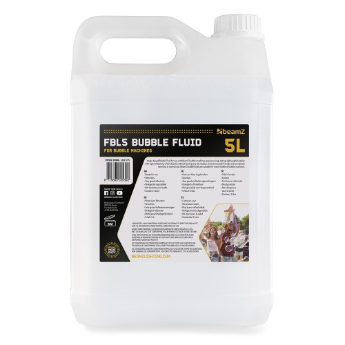 BEAMZ FBL5 BUBBLE LIQUID Tekočina za mehurčke mehurčki