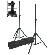BOSTON BS-105-BKB Aluminijasta Stojala za Zvočnike + Torba