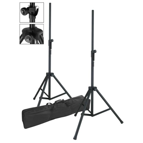 BOSTON BS-105-BKB Aluminijasta Stojala za Zvočnike + Torba