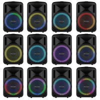 FENTON FT10LED MK2 Bluetooth Prenosni Karaoke Zvočnik