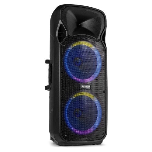 FENTON FT212LED MK2 Bluetooth Prenosni Karaoke Zvočnik FENTON FT212LED MK2 Bluetooth Prenosni Karaoke Zvočnik