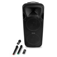 FENTON FT212LED MK2 Bluetooth Prenosni Karaoke Zvočnik FENTON FT212LED MK2 Bluetooth Prenosni Karaoke Zvočnik