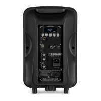 FENTON FT08LED MK2 300W Bluetooth Prenosni Karaoke Zvočnik