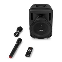FENTON FT08LED MK2 300W Bluetooth Prenosni Karaoke Zvočnik