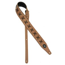 GAUCHO GST-648-LBR Usnjen kitarski pas 