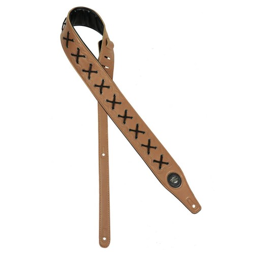 GAUCHO GST-648-LBR Usnjen kitarski pas 