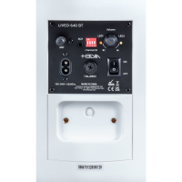 HELVIA LIVEO-640 BTWH Aktivni Stenski Bluetooth Zvočniki za Lokale