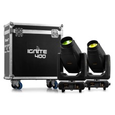 BEAMZ PRO IGNITE400 LED BSW Moving Head CMY 2kosa + Flightcase