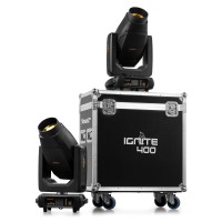 BEAMZ PRO IGNITE400 LED BSW Moving Head CMY 2kosa + Flightcase