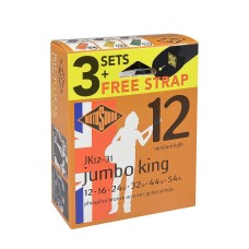 3 x ROTOSOUND JK12 + GRATIS PAS Strune za akustično kitaro