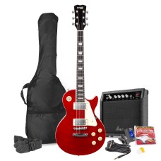 MAX GIGKIT LP RED Električna kitara SET