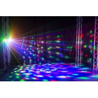 MAX PARTYBAR 9 Light show led reflektorji svetlobni efekti