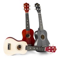 MAX UKEY Dark Nat Ukulele Soprano SET