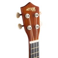MAX UKEY Dark Nat Ukulele Soprano SET