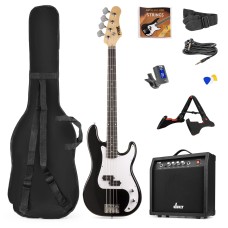 MAX GIGKIT BASS BLACK Komplet bass kitara SET