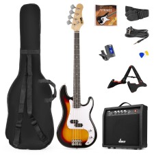 MAX GIGKIT BASS SUNBURST Komplet bass kitara SET
