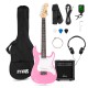 MAX GIGKIT JUNIOR 3/4 PINK Električna kitara set