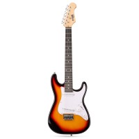 MAX GIGKIT JUNIOR 3/4 SUNBURST Električna kitara set