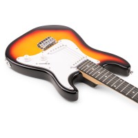 MAX GIGKIT JUNIOR 3/4 SUNBURST Električna kitara set