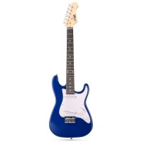 MAX GIGKIT JUNIOR 3/4 BLUE Električna kitara set
