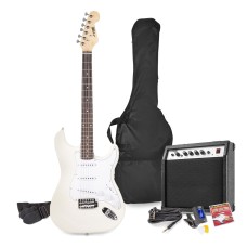 MAX GIGKIT WHITE Električna kitara SET