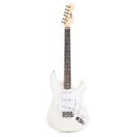 MAX GIGKIT WHITE Električna kitara SET