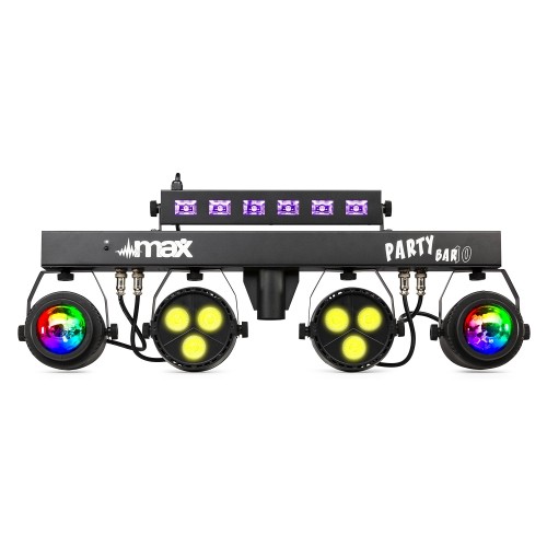 MAX PARTYBAR 10 Light show led reflektorji svetlobni efekti