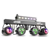MAX PARTYBAR 10 Light show led reflektorji svetlobni efekti
