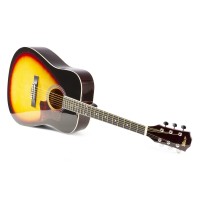 MAX SOLOJAM SUNBURST Akustična kitara komplet