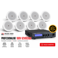 Music Dedi BUSINESS AUDIO PRO S1 Profesionalno ozvočenje za LOKALE, PISARNE