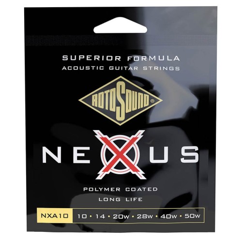 ROTOSOUND NXA10 Coated strune za akustično kitaro