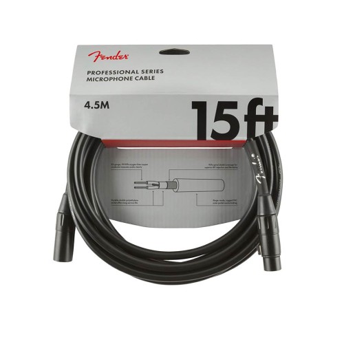FENDER 15FT PRO SERIES Mikrofonski kabel 4.5m