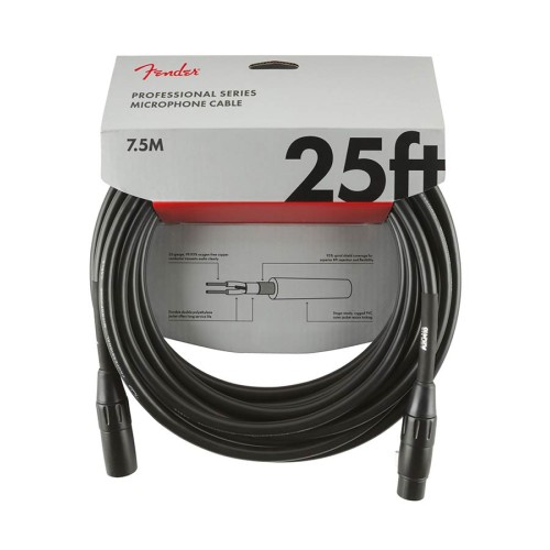 FENDER 25FT PRO SERIES Mikrofonski kabel 7.5m