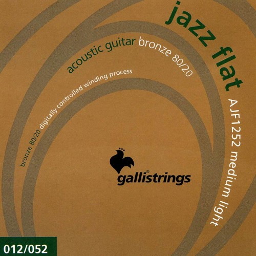 GALLI AJF-1252 JAZZ FLATS Brušene strune