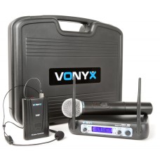 VONYX WM512C Daljinski brezžični naglavni mikrofon