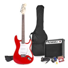 MAX GIGKIT RED Električna kitara SET