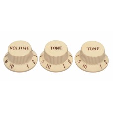 FENDER GENUINE KNOBS AGED Gumbi za stratocaster
