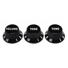 FENDER GENUINE KNOBS BLACK Gumbi za stratocaster