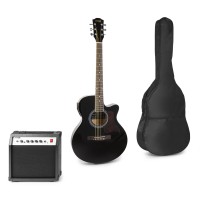 MAX SHOWKIT BK Komplet elektro akustična kitara