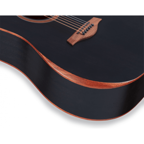 SOUNDSATION EDGE ST DN-TBK Akustična kitara z odrezanim ROBOM ARMREST