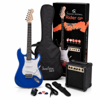 SOUNDSATION RIDER GP TB Električna kitara komplet z ojačevalcem + oprema