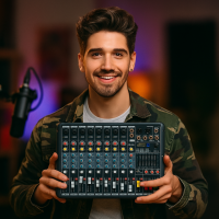 SOUNDSATION YOUMIX 810 PRO Mešalna miza mixer LIVESTREAMING