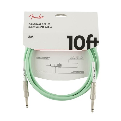 FENDER ORIGINAL SERIES SURF GREEN Kitarski kabel 3 m