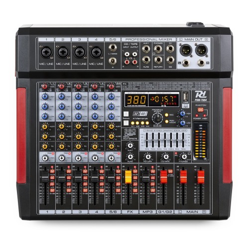 POWER DYNAMICS PDM-T604 Mixer mešalna miza
