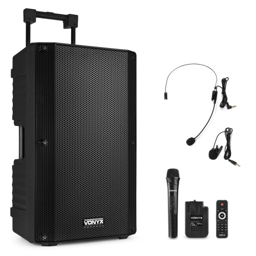 VONYX VSA700BP Bluetooth Prenosni Karaoke Zvočnik VONYX VSA700BP Bluetooth Prenosni Karaoke Zvočnik